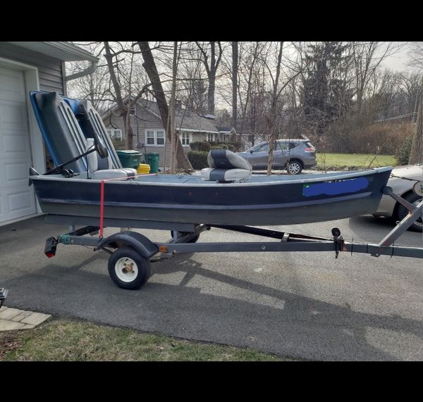 12 ft boat, motor,trailer for Sale in PA, US - OfferUp