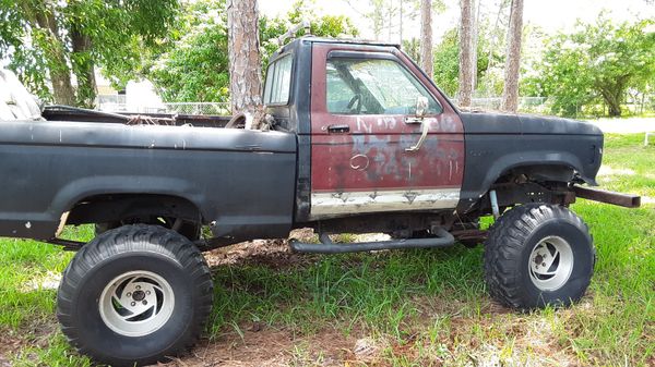 Mud truck 87 Ford ranger 4x4 2.9l v6 for Sale in West Palm Beach, FL ...