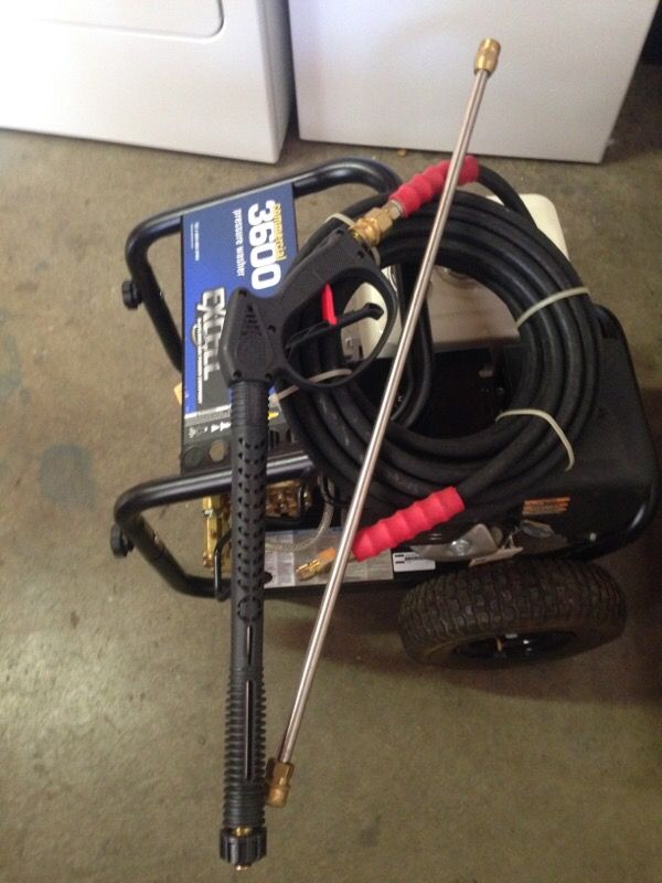 Excell Commercial 3600 PSI Pressure Washer Honda 13HP Engine 4 Gals