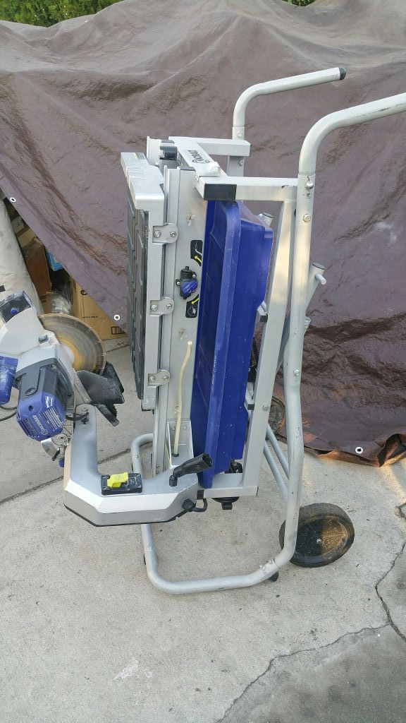 Kobalt 10" Tile saw with stand for Sale in Fontana, CA - OfferUp