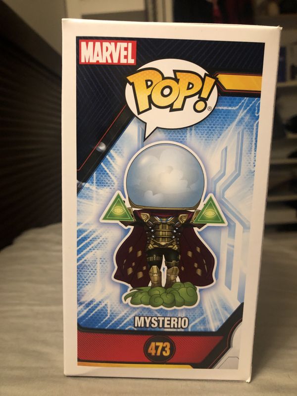 mysterio funko pop glow in the dark