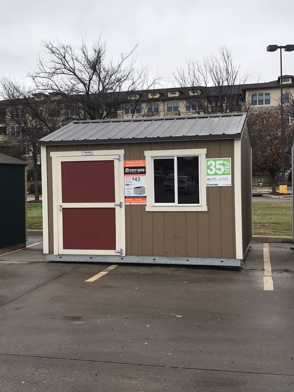 Tuff Shed Display For Sale At Oak Cliff Home Depot for 