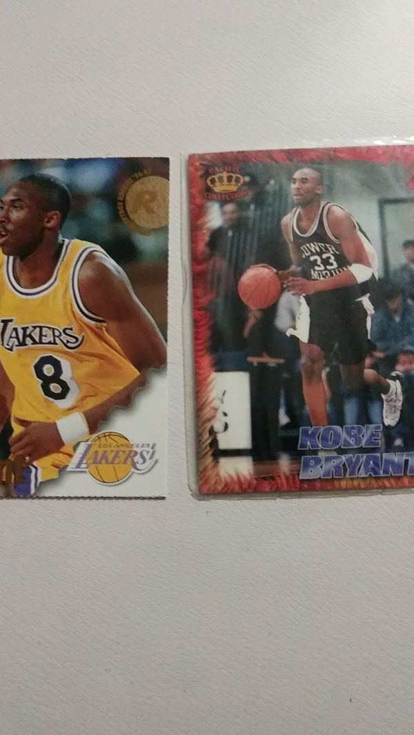 KOBE BRYANT HIGH SCHOOL CARD AND ROOKIE CARD for Sale in North Las ...