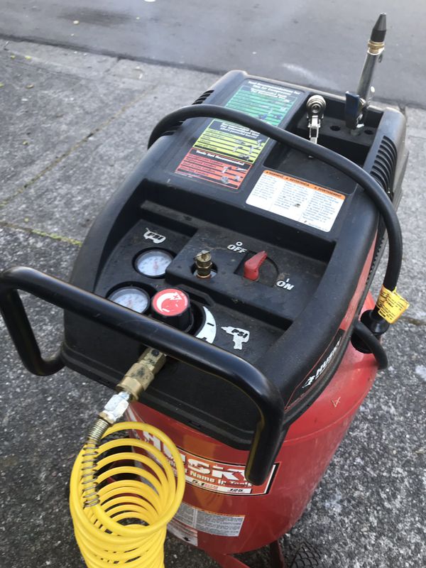 Husky Air Compressor 5hp 22 Gallon 125 Psi Like New For Sale In