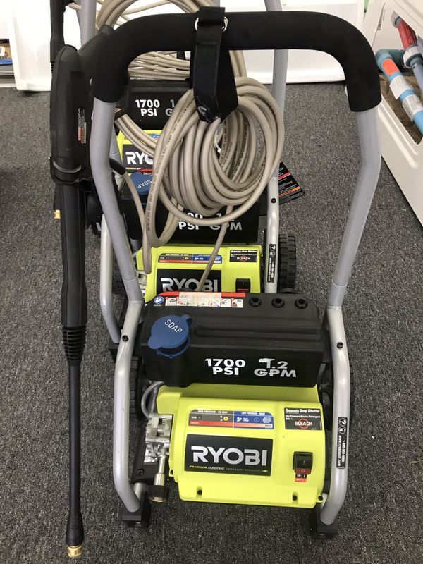 Ryobi 1700 psi electric pressure washer for Sale in Atlanta, GA OfferUp