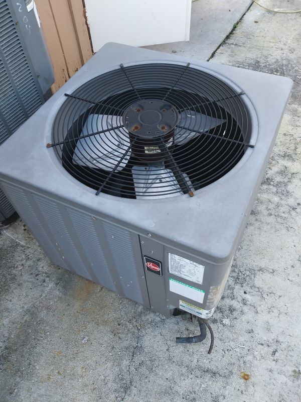 2 1/2 Ton Rheem R22 AC Condenser for Sale in West Palm Beach, FL OfferUp