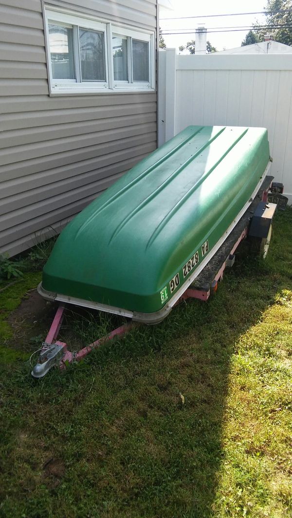 1983 Coleman Crawdad Boat and Utility Trailer for Sale in Levittown, PA