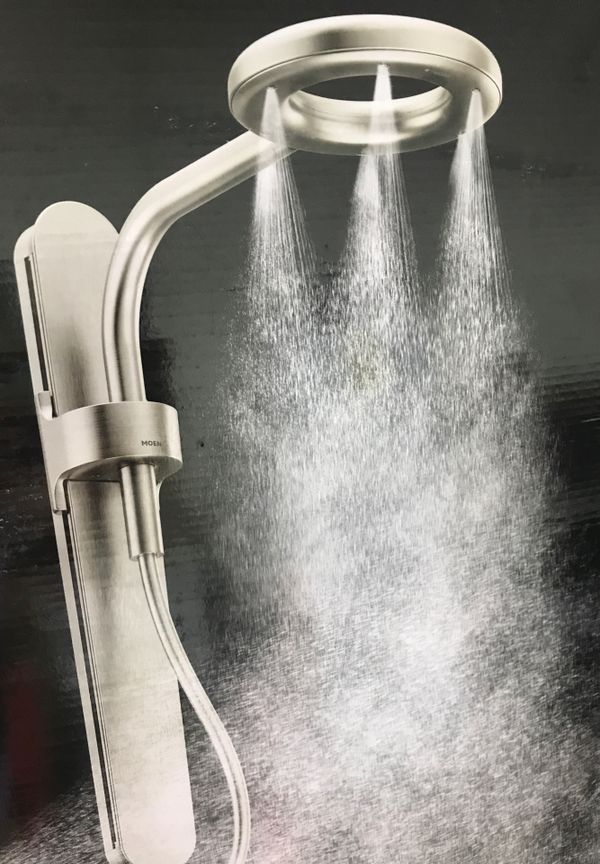 MOEN Nebia by Moen 1Spray 8 in. Dual Shower Head and Handheld Shower