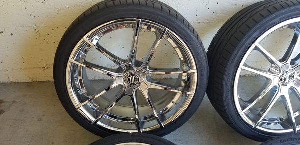 20 Quot Chrome Wheels And Tires For Sale In San Marcos Ca