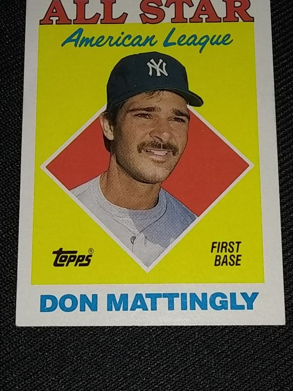 1987 Don Mattingly Topps New York Yankees Baseball Card For Sale In 