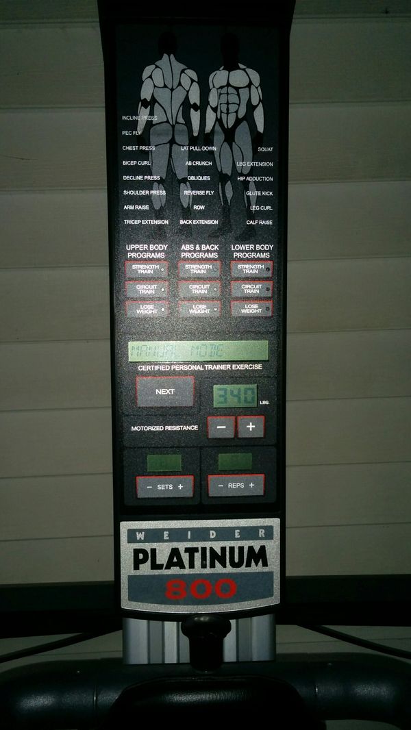 Weider Platinum 800 Home Gym for Sale in Seattle, WA OfferUp