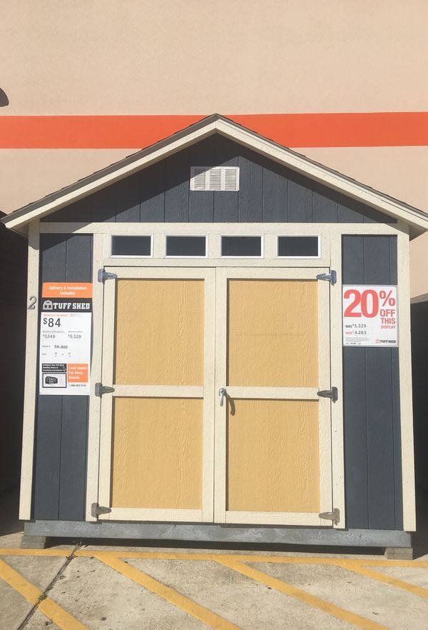 Tuff Shed TR800 10X12 at Home Depot in LaPlace for Sale in LaPlace, LA 