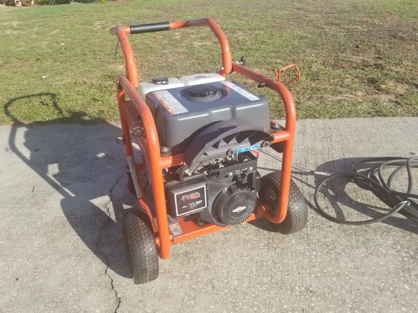 Husqvarna 3300psi pressure washer electric start bad pump for Sale in ...