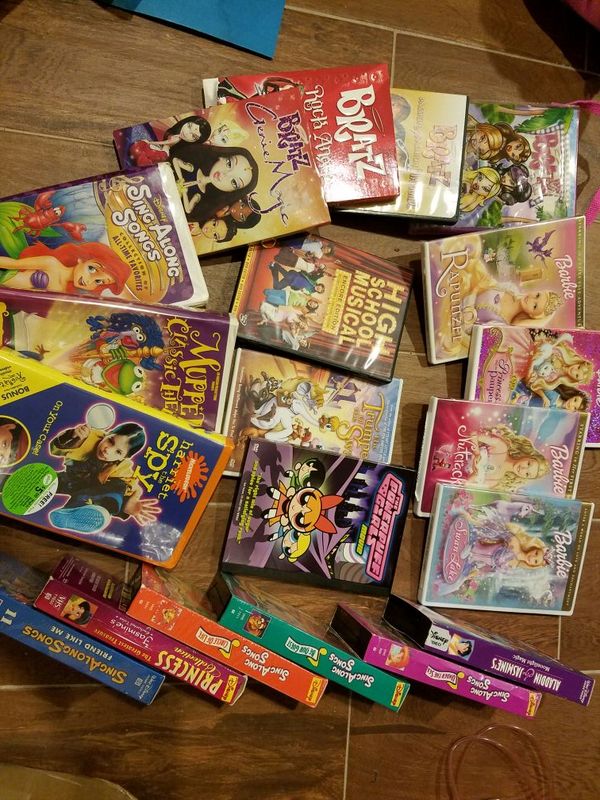 Bratz. Barbie. Disney DVDs. VHS for Sale in New York, NY - OfferUp