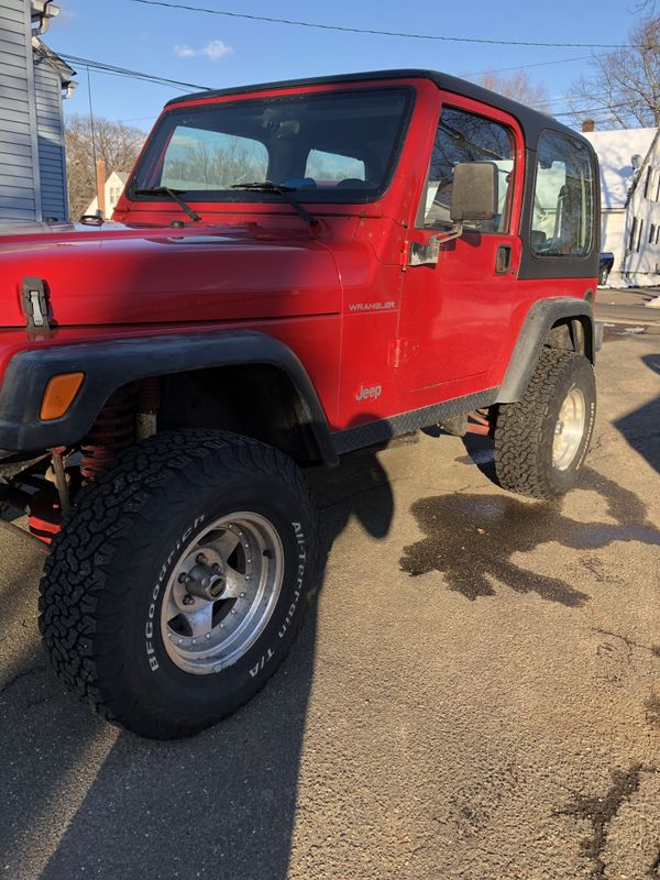 99 jeep wrangler price