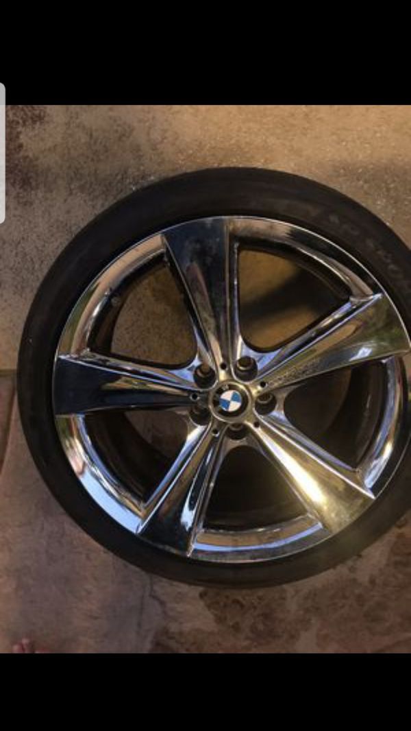 4 BMW X5-X6 Tires/Wheels 21" for Sale in Riverside, CA - OfferUp