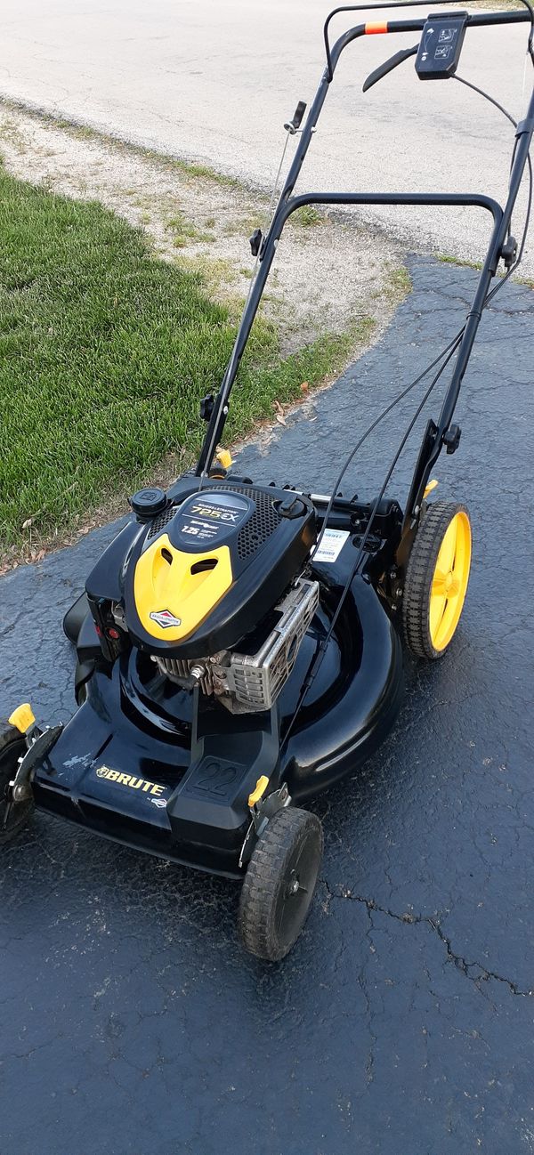 Brute.lawn mower..self propelled....... for Sale in Capron, IL OfferUp
