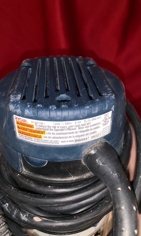 Ryobi R1801M1 Router for Sale in Yardley, PA OfferUp