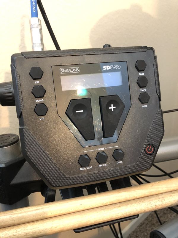 Simmons SD550 Electronic Drum Set w/ Mesh Heads for Sale in La Habra