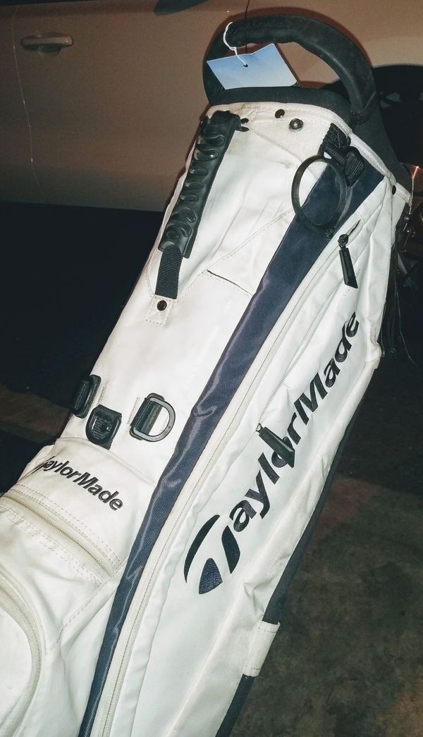 Taylormade White Golf Bag for Sale in Phoenix, AZ - OfferUp
