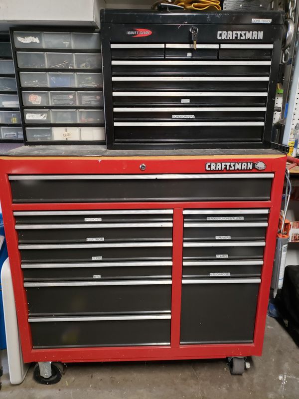 Craftsman 12 Drawer toolbox tool box chest for Sale in Mission Viejo ...