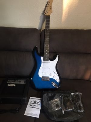 Zeny 39" Full Size Electric Guitar With Amp, Ca... - New And Used Electric Guitar For Sale In Garden Grove Ca Offerup