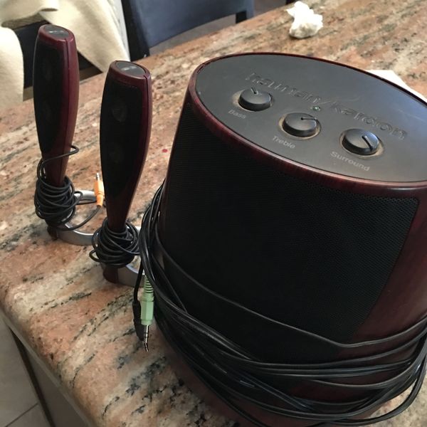 harman kardon champagne se hk695 computer speakers sound awesome can