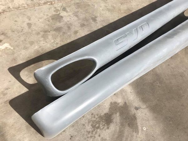 SVO side exit side skirts exhaust for 94-98 mustang for Sale in