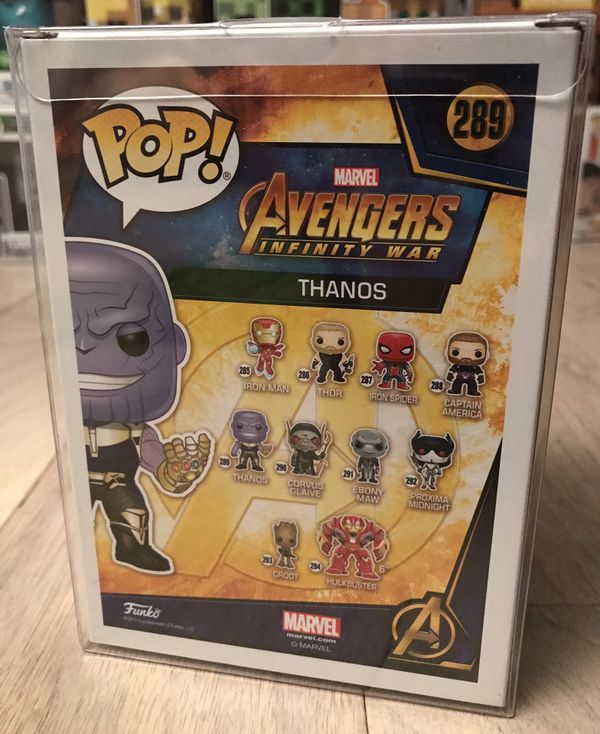 chrome thanos funko pop
