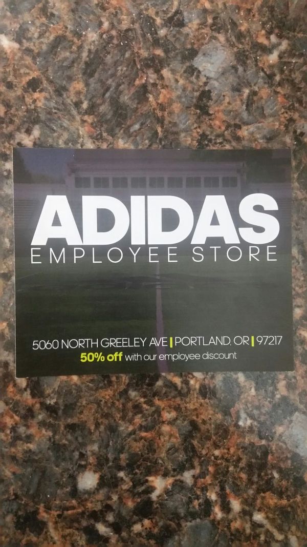 adidas employee store military pass