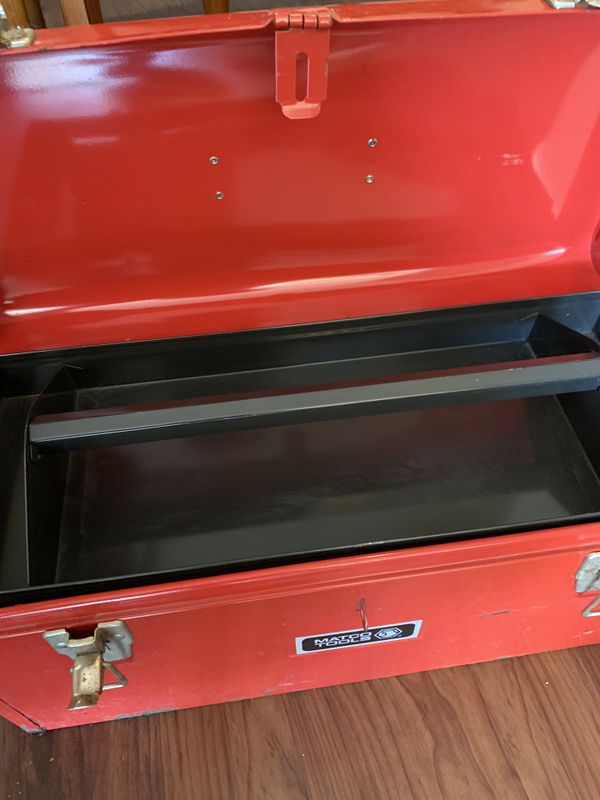 Matco Tools Vintage Red Portable Tool Box for Sale in Alvin, TX - OfferUp