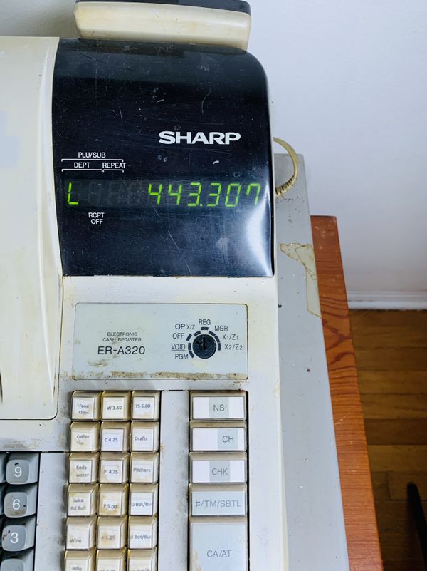 Sharp ERA320 Cash register for Sale in Hollywood, FL OfferUp