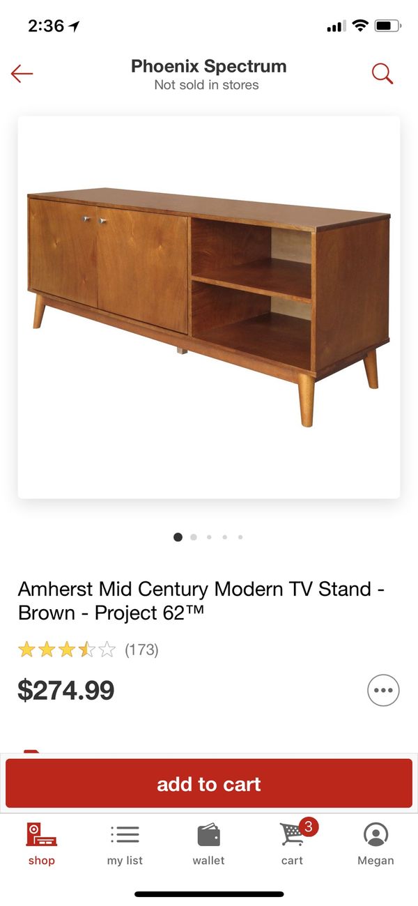 Target Tv Stand Media Console Credenza Mid Century Modern For In Phoenix Az Offerup
