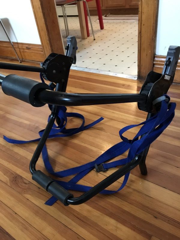 thule fold down bike rack