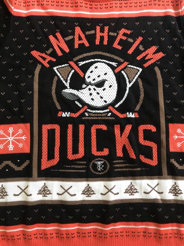 mighty ducks christmas sweater