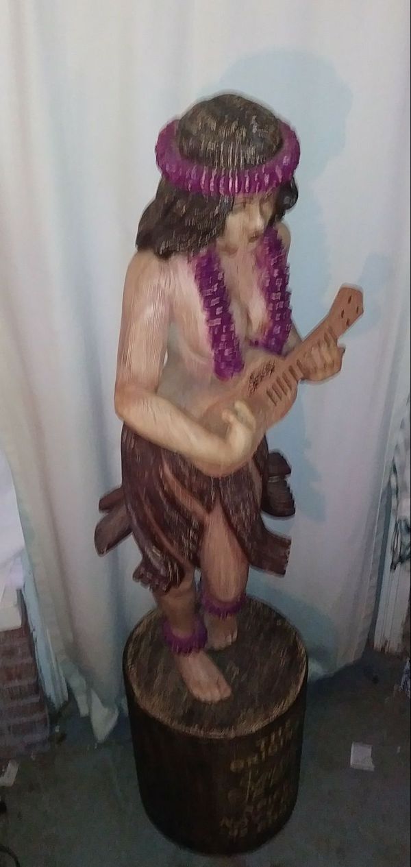 Statue of Sailor Jerry Spiced Rum Hula Girl for Sale in Louisville, KY