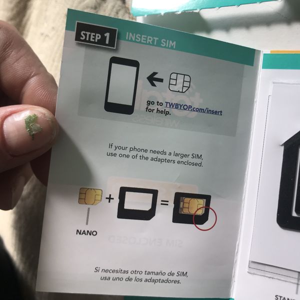 "Total wireless" SIM card kit for bring your own puone for Sale in