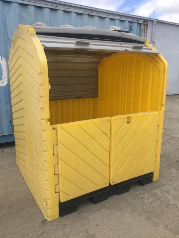 SPILL CONTAINMENT SHED4 DRUM CAPACITY for Sale in Chino, CA OfferUp