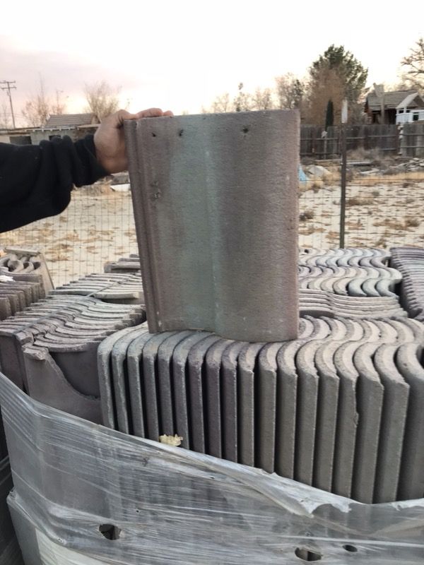 7 pallets of S type roofing tile for Sale in Lancaster, CA OfferUp
