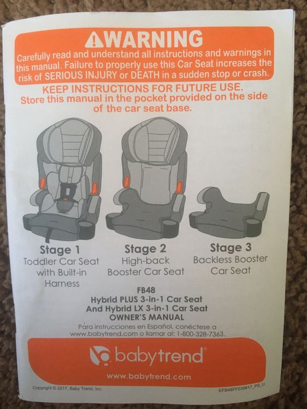 Brand New Hybrid Lx 3 In 1 Car Seat For Weir Ks Offerup Open In The Continue To Mobile Website