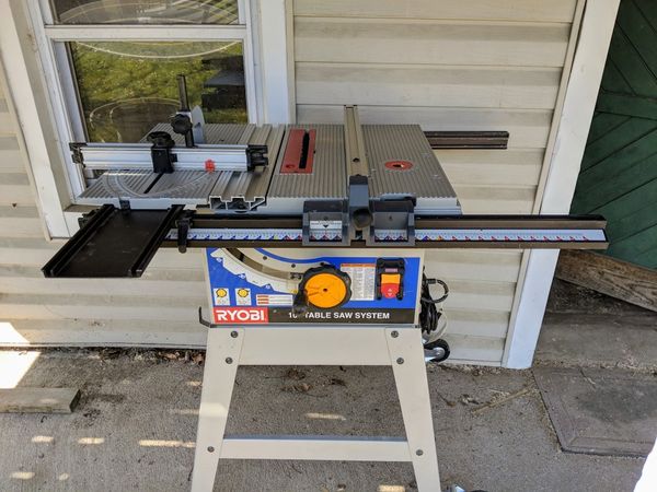 ryobi-bt3100-table-saw-system-for-sale-in-millers-md-offerup