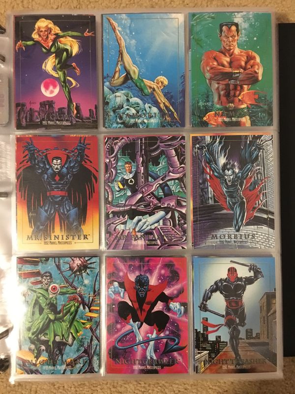 dc trading cards 1992