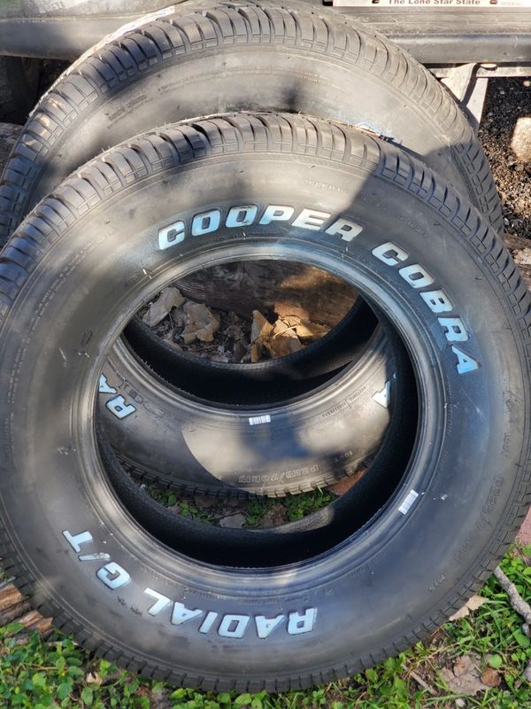 2 NEW Cooper Cobra Tires 15s for Sale in Portland, TX - OfferUp