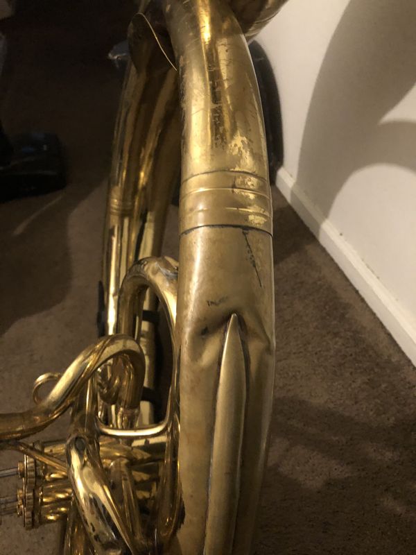 20k conn gold sousaphone short action BBb for Sale in Norfolk, VA OfferUp