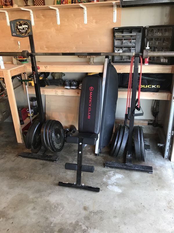 Olympic weight lifting set. for Sale in Vancouver, WA OfferUp