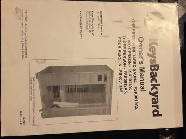 4 5 Person Infrared Sauna Fsk0013a5 For Sale In Chatsworth Ca