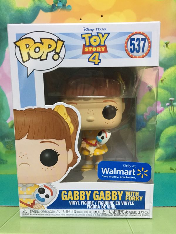 gabby gabby with forky funko pop