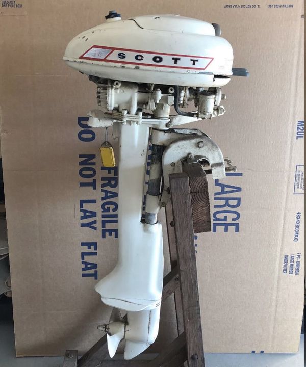 1960 SCOTT MCCULLOCH SCOTT ATWATER 3.6 HP OUTBOARD MOTOR for Sale in