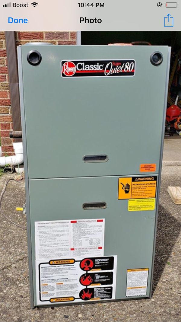 Rheem Gas Furnace for Sale in Carnegie, PA OfferUp