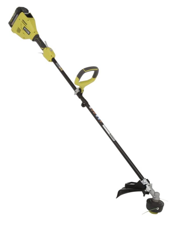 Ryobi brushless cordless 40V 15” string trimmer expand it attachment ...